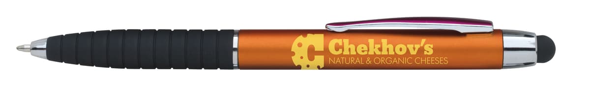 Metallic Cool Grip Stylus Pen