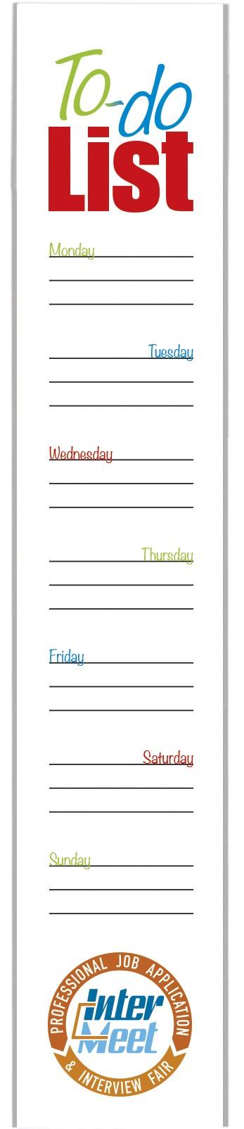 Souvenir® 12" x 2" Adhesive Notepad, 25 Sheet Pad