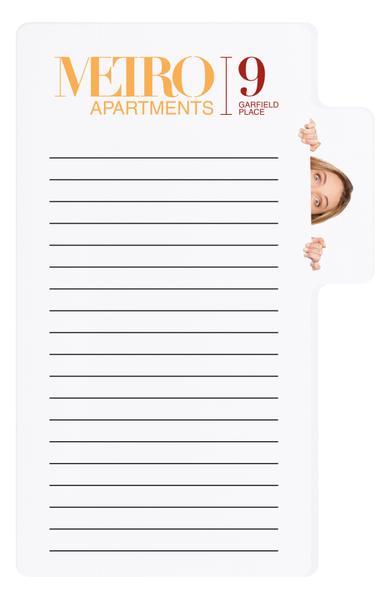 Souvenir® Memo Tab 6" x 4" Adhesive Notepad, 25 Sheet Pad