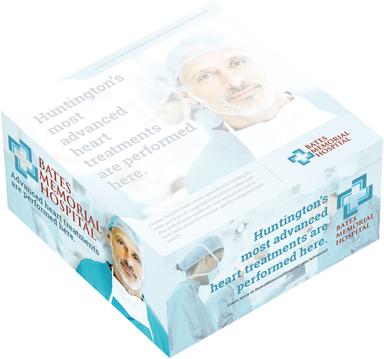 Souvenir® 3" x 3" x 1-1/2" Non-Adhesive Cube