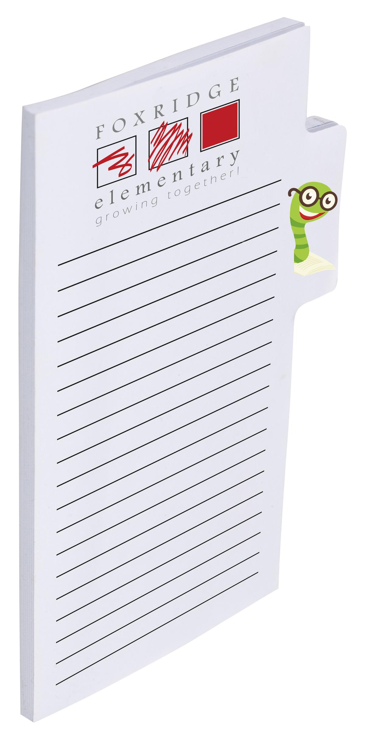 Souvenir® Memo Tabs 6" x 4" Adhesive Notepad, 50 Sheet Pad