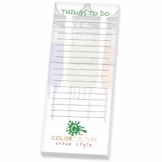 BIC® Ecolutions® 3" x 8" Adhesive Notepad, 50 Sheet Pad
