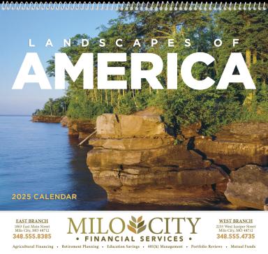 Landscapes of America English - Spiral