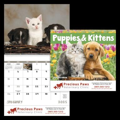 Puppies & Kittens - Spiral