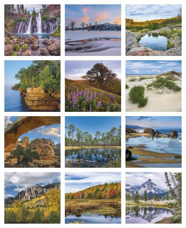 Landscapes of America - Mini