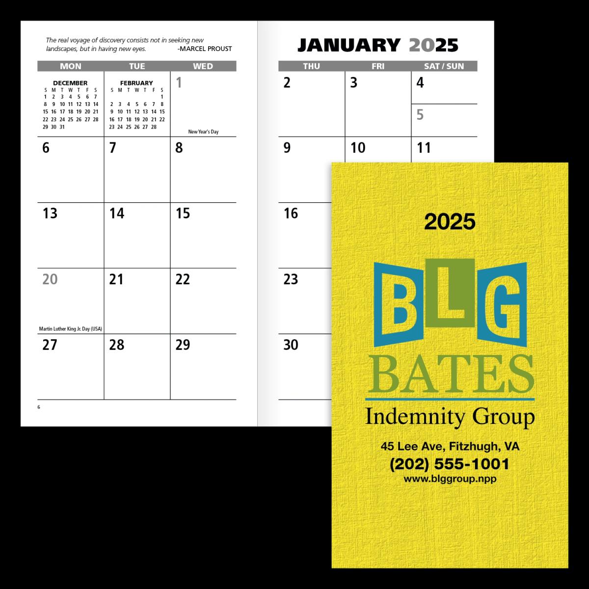 Value Monthly Pocket Planner