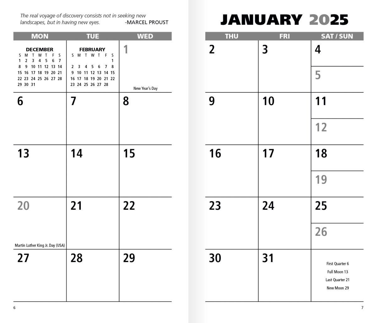 Value Monthly Pocket Planner