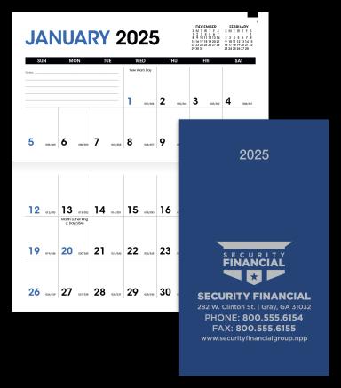 Monthly Pocket Planner