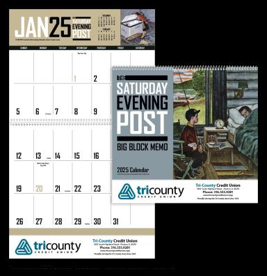 The Saturday Evening Post Big Block Memo