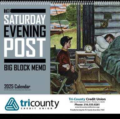 The Saturday Evening Post Big Block Memo