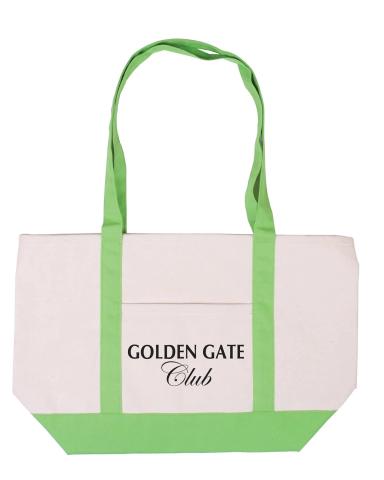 COTTON CANVAS BOAT TOTE