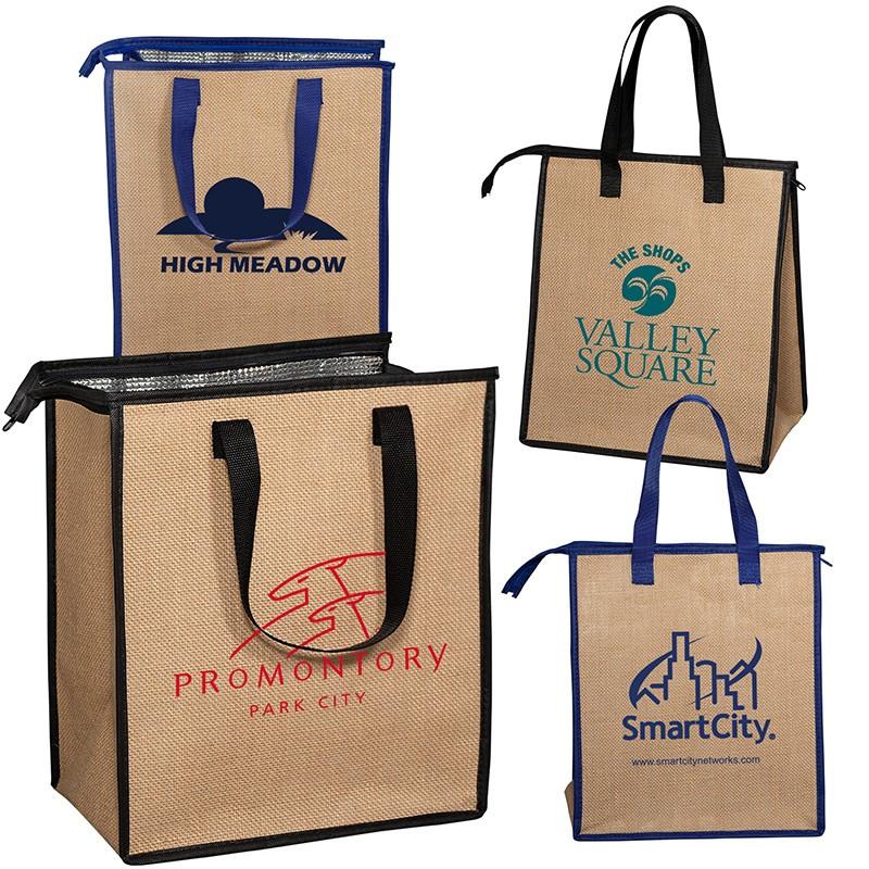 JUTE COOLER TOTE