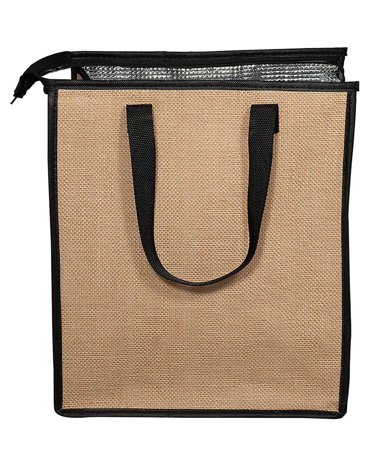 JUTE COOLER TOTE