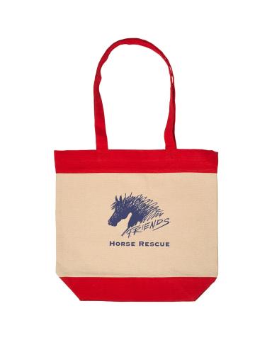 BOUTIQUE COTTON PANEL TOTE