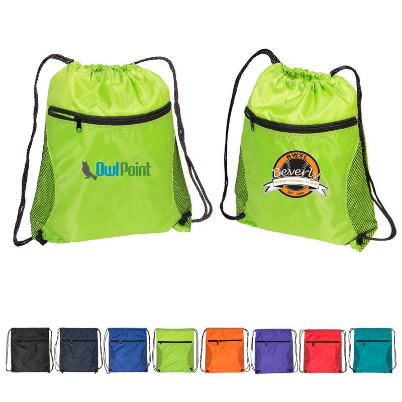 MESH DRAWSTRING BACKPACK
