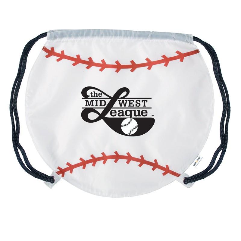 GAMETIME!® BASEBALL DRAWSTRING BACKPACK