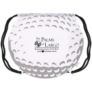 GAMETIME!® GOLF BALL DRAWSTRING BACKPACK