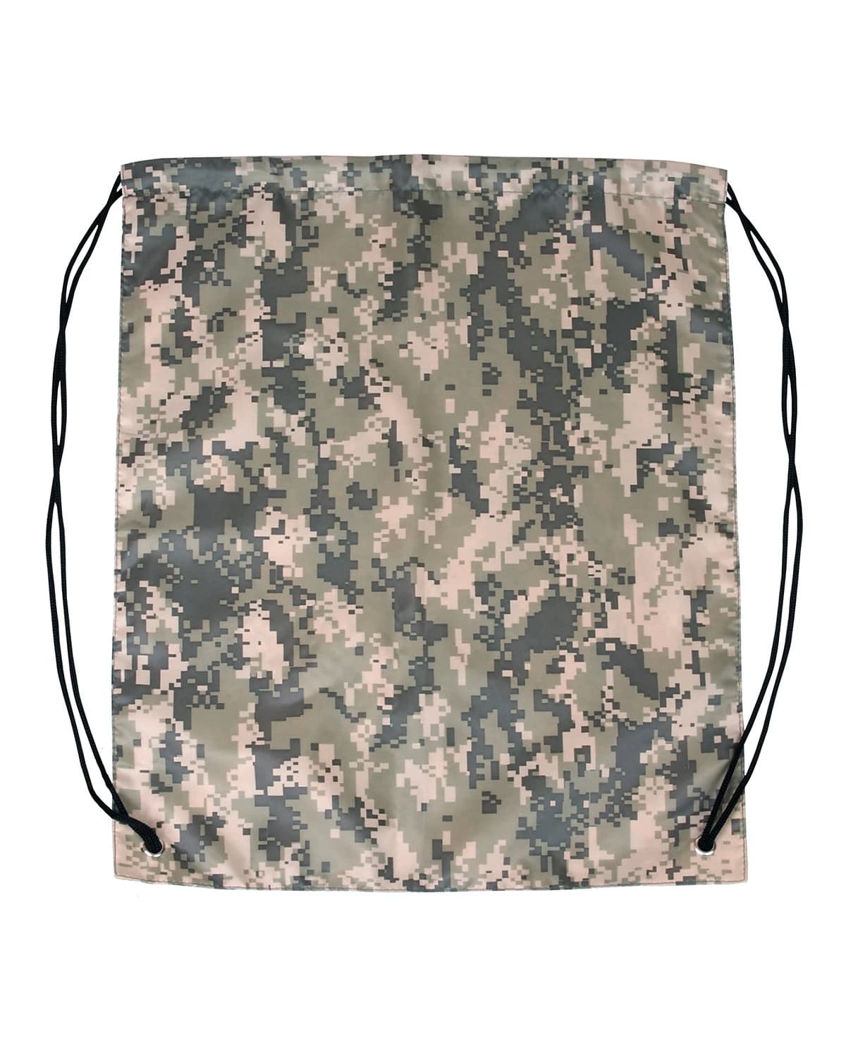 CAMO DRAWSTRING BACKPACK