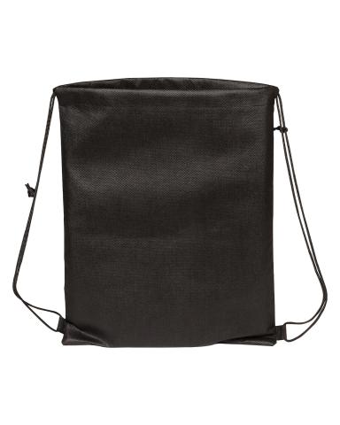 TONAL HEATHERED NON-WOVEN DRAWSTRING BACKPACK