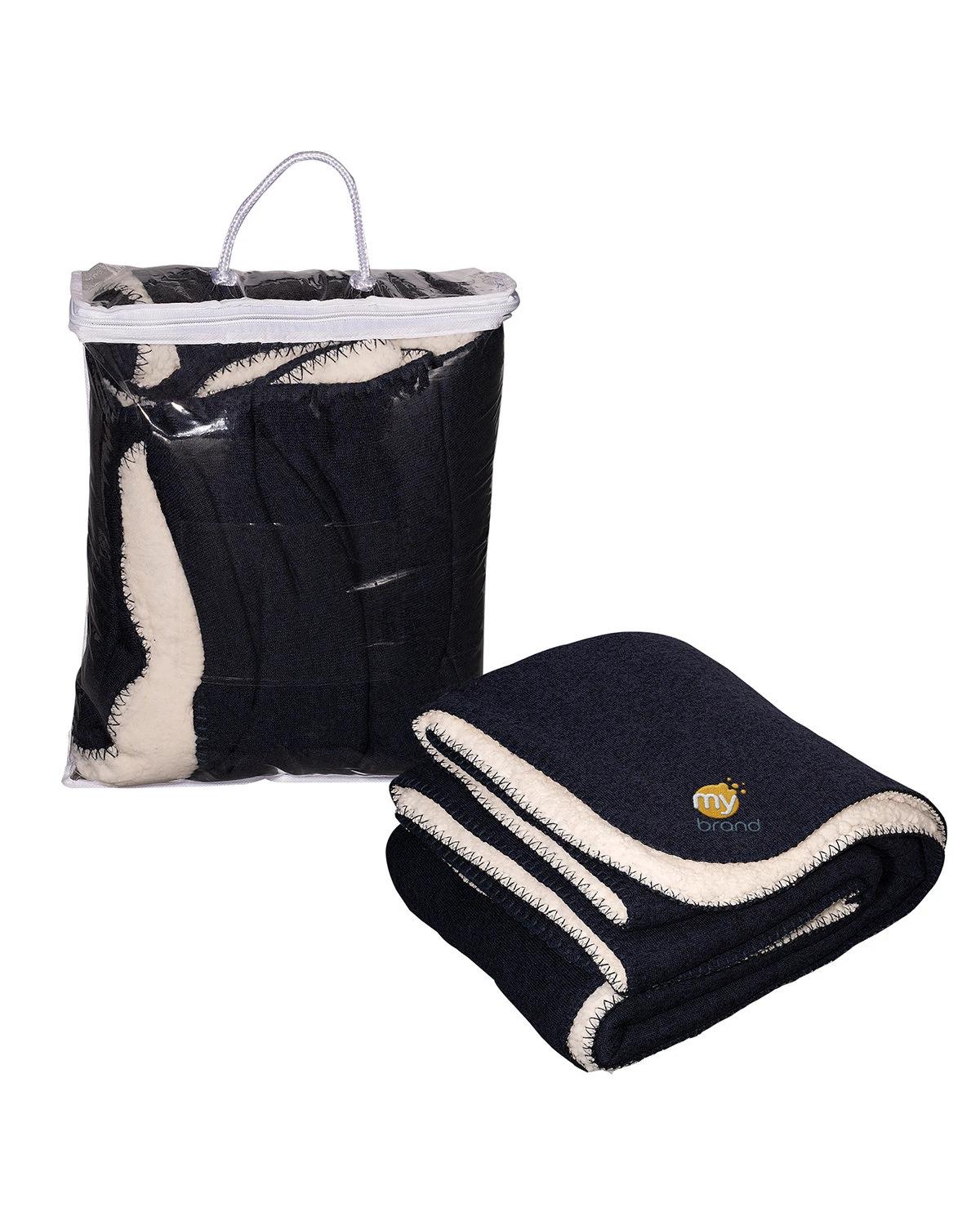 THICK NEEDLE SHERPA BLANKET