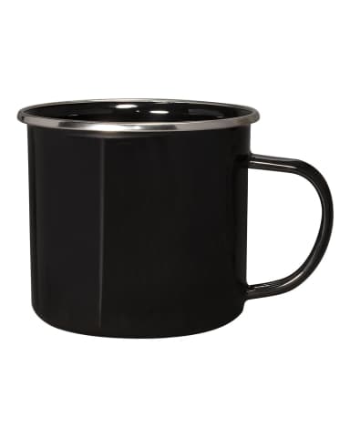 16.9 OZ IRON & STAINLESS STEEL LOG CABIN MUG