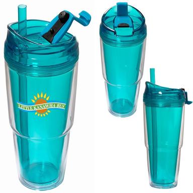 TWO-WAY TRAVELER'S 18 OZ. TUMBLER