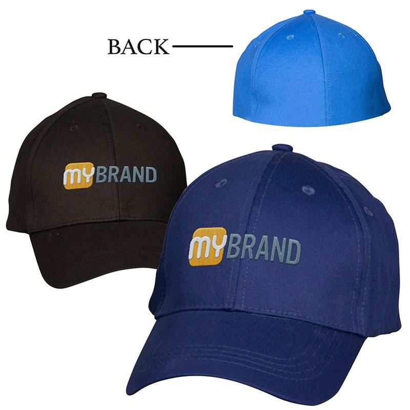 STRUCTURED STRETCH FITTED CAP