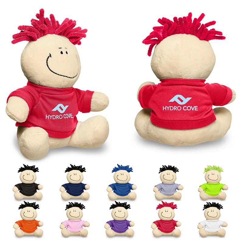 7” MOPTOPPERS® PLUSH WITH T-SHIRT