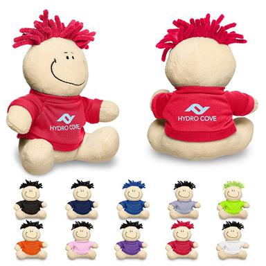 7” MOPTOPPERS® PLUSH WITH T-SHIRT
