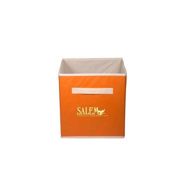 FOLDING NON-WOVEN STORAGE BIN