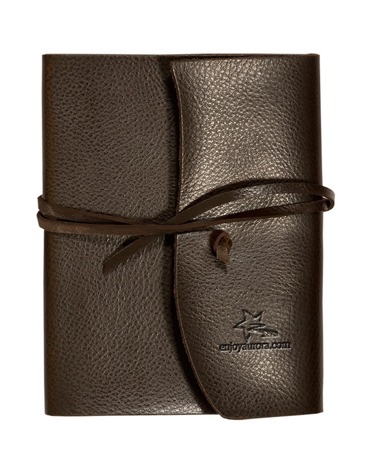 AMERICANA LEATHER-WRAPPED JOURNAL