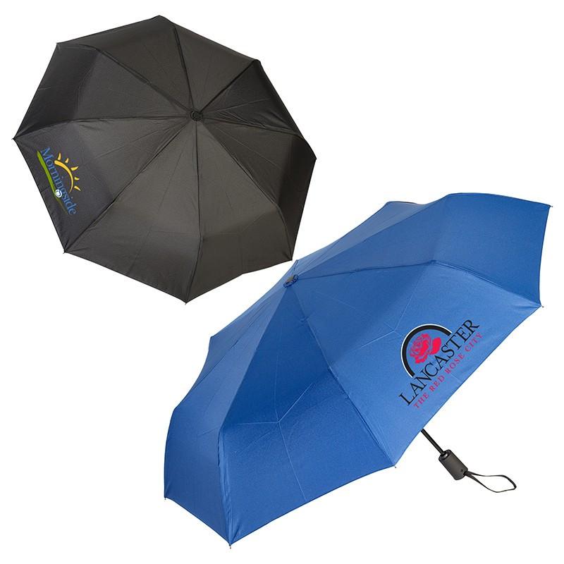 43" AUTO OPEN/CLOSE FOLDING UMBRELLA