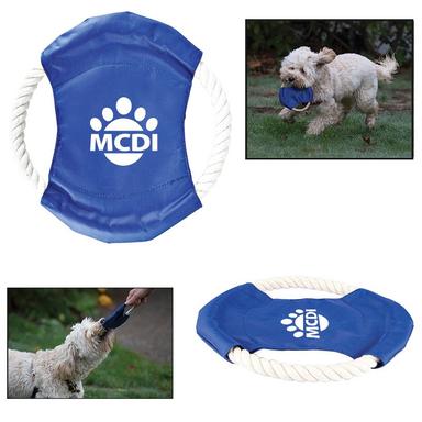 PET ROPE TUG & FLYER TOY