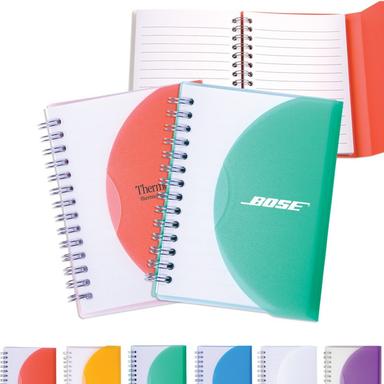 MEDIUM SPIRAL CURVE NOTEBOOK