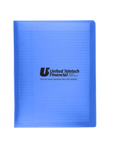 PP FOLDER WITH WRITING PAD