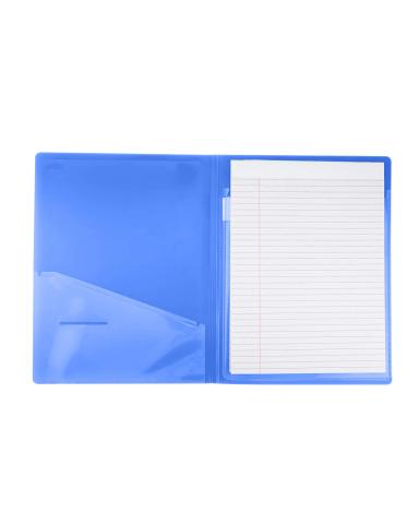PP FOLDER WITH WRITING PAD