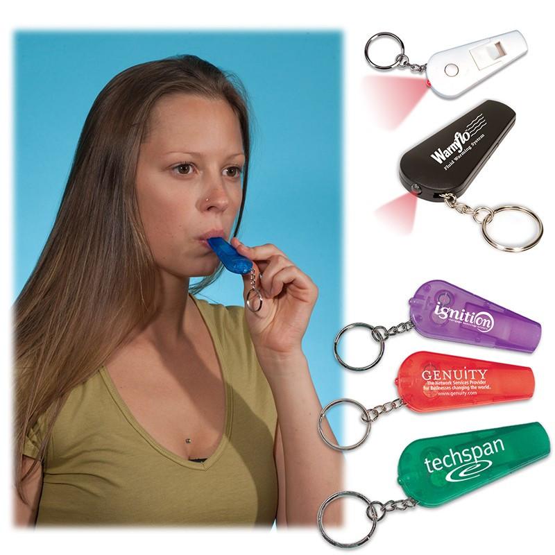 LIGHT 'N WHISTLE KEY TAG