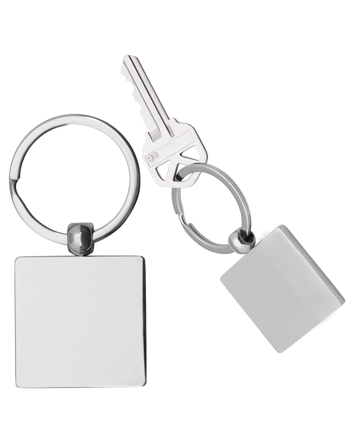 SQUARE METAL KEY CHAIN