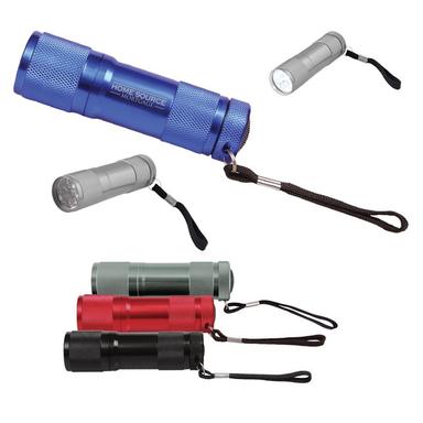 9 LED METAL FLASHLIGHT