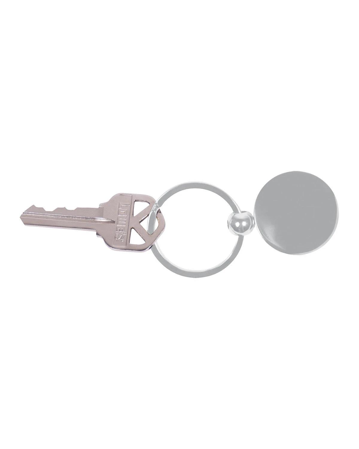 ROUND METAL KEY CHAIN