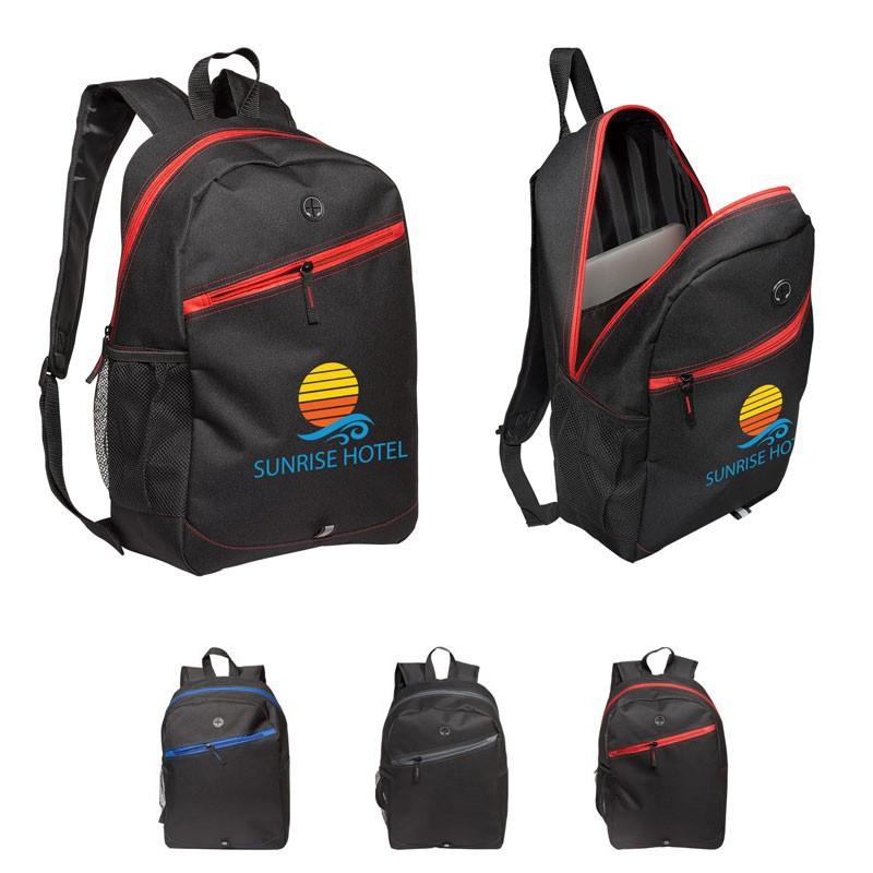 COLOR ZIPPIN’ LAPTOP BACKPACK