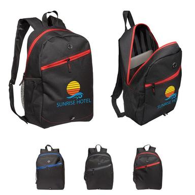 COLOR ZIPPIN’ LAPTOP BACKPACK
