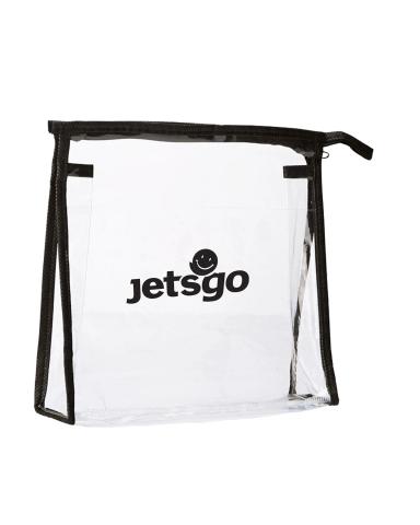 QUART SIZE PVC TRAVEL AMENITIES CASE
