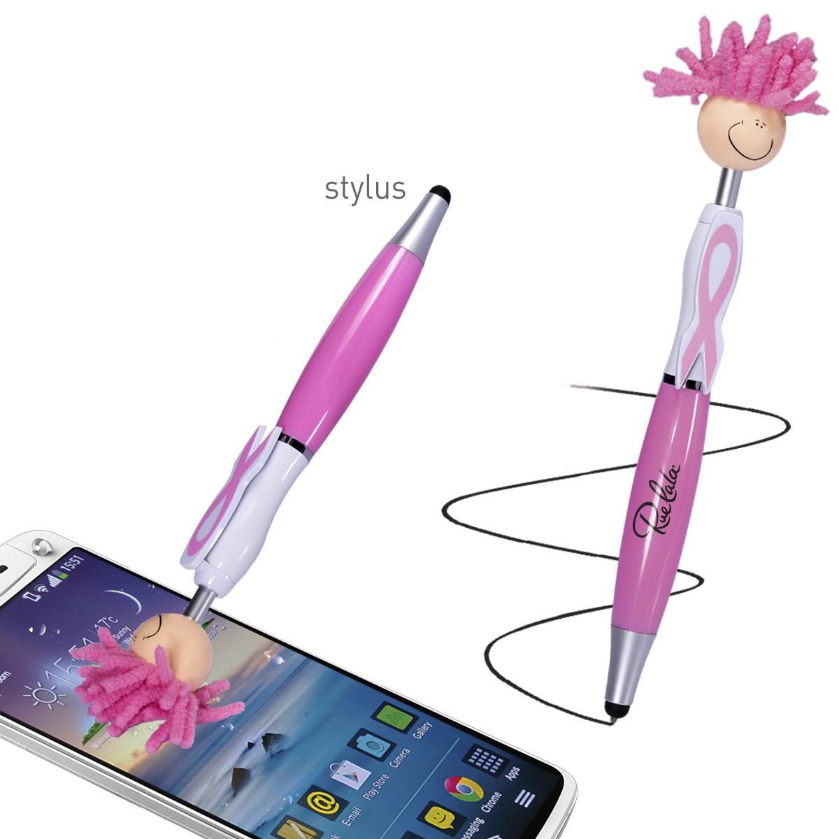 AWARENESS MOPTOPPERS® SCREEN CLEANER WITH STYLUS PEN