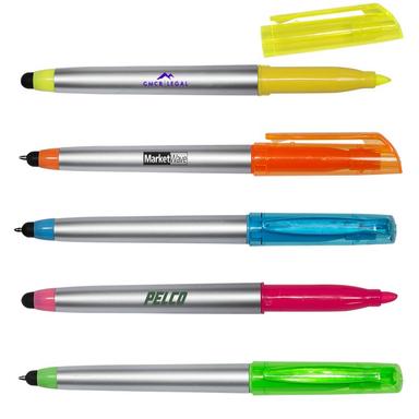 HIGHLIGHTER PEN WITH STYLUS