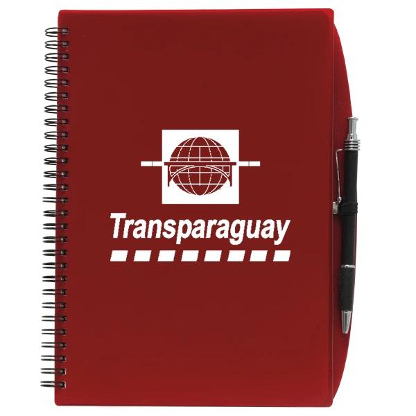 4"x6" 70 Sheet Poly Journal with Pen