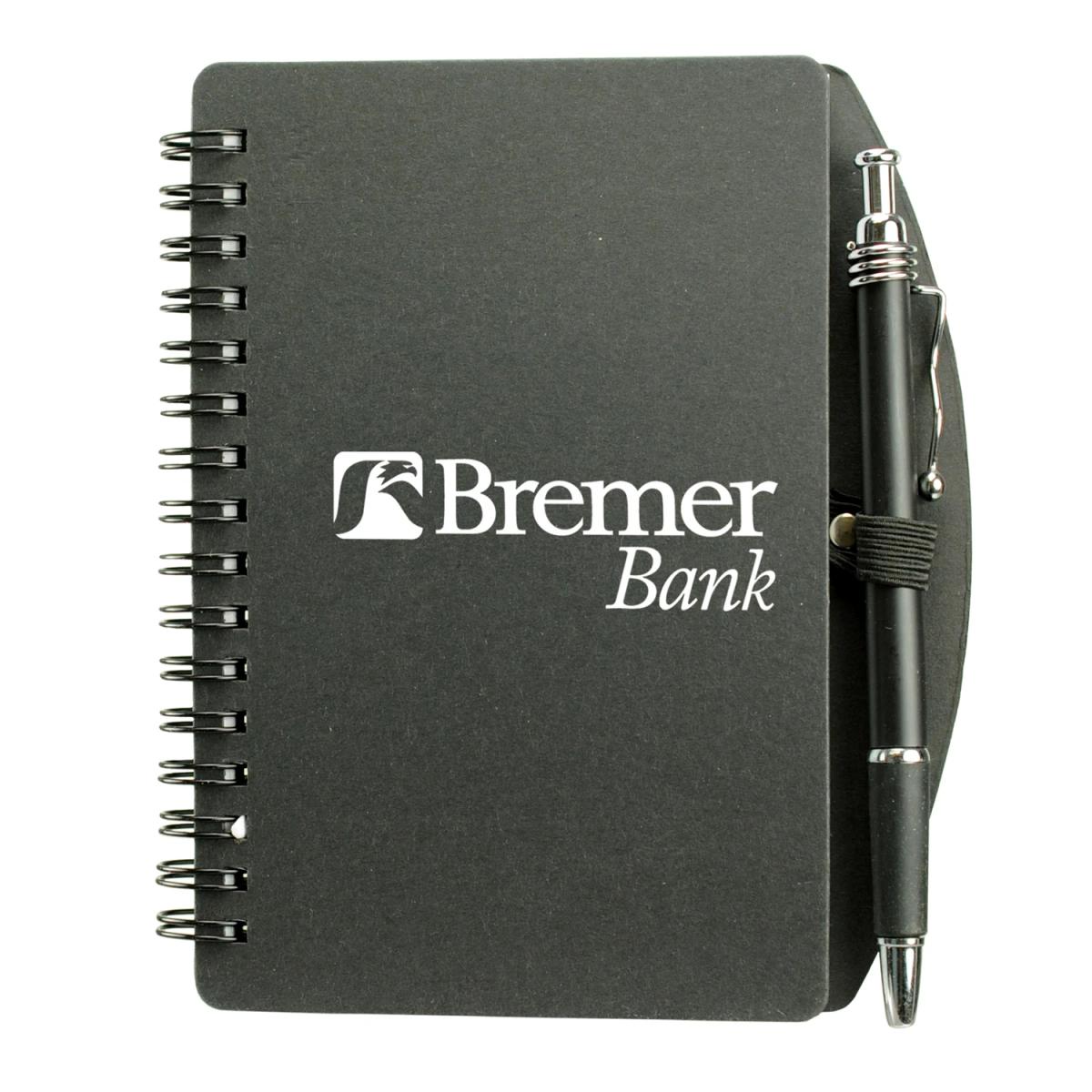 4"x6" 70 Sheet Poly Journal with Pen