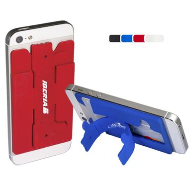 QUIK-SNAP THUMBS-UP MOBILE DEVICE POCKET/STAND