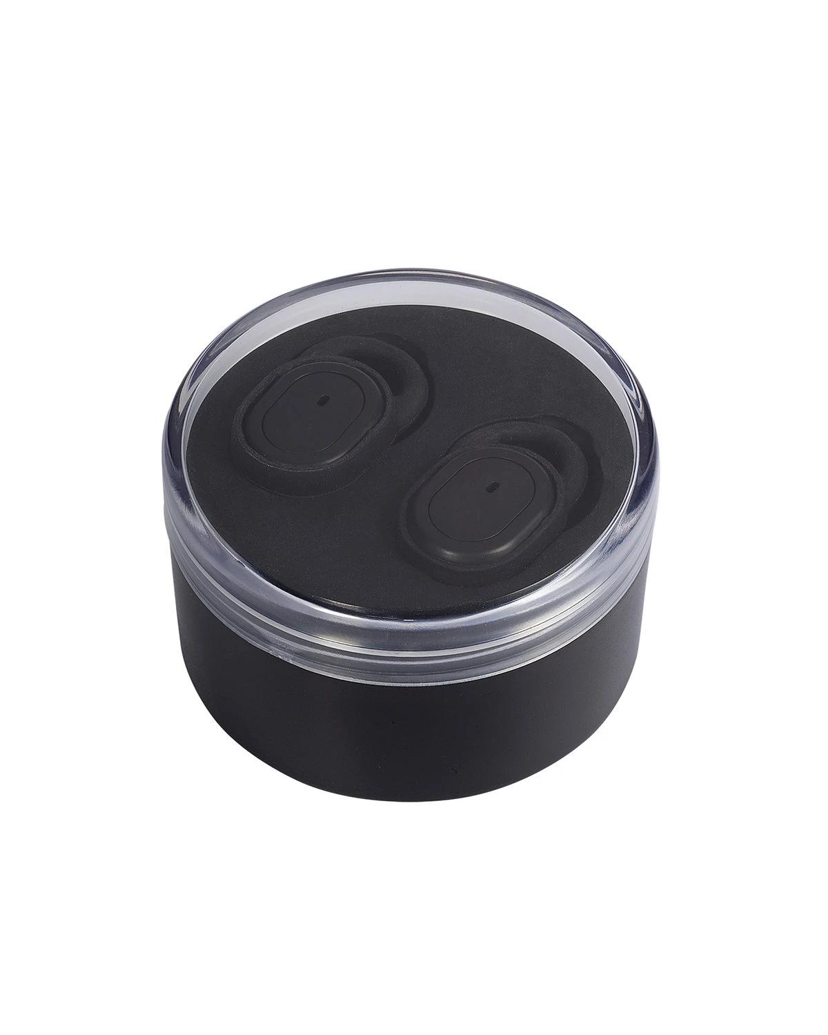 WIRELESS IN-EAR BUDS IN ROUND CASE
