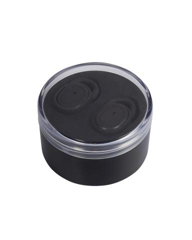 WIRELESS IN-EAR BUDS IN ROUND CASE
